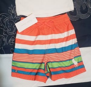 NWT Ralph Lauren Baby Boy Swim Trunks